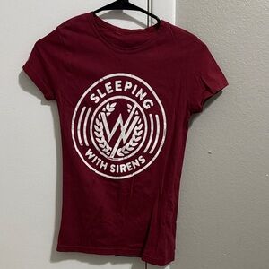 Sleeping With Sirens band tee